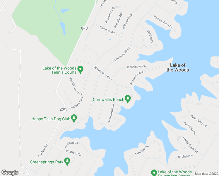 map of restaurants, bars, coffee shops, grocery stores, and more near 207 Washington Street in Locust Grove