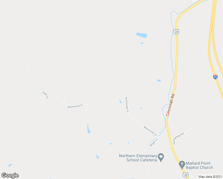 map of restaurants, bars, coffee shops, grocery stores, and more near 189 Westwoods Drive in Georgetown