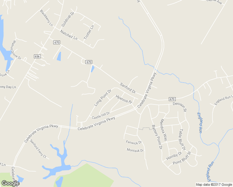 map of restaurants, bars, coffee shops, grocery stores, and more near 132 Hyannis Place in Fredericksburg