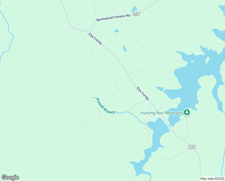 map of restaurants, bars, coffee shops, grocery stores, and more near Flint Hill Court in Fredericksburg
