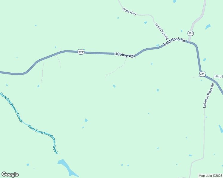 map of restaurants, bars, coffee shops, grocery stores, and more near 13765 Bald Knob Road in Frankfort