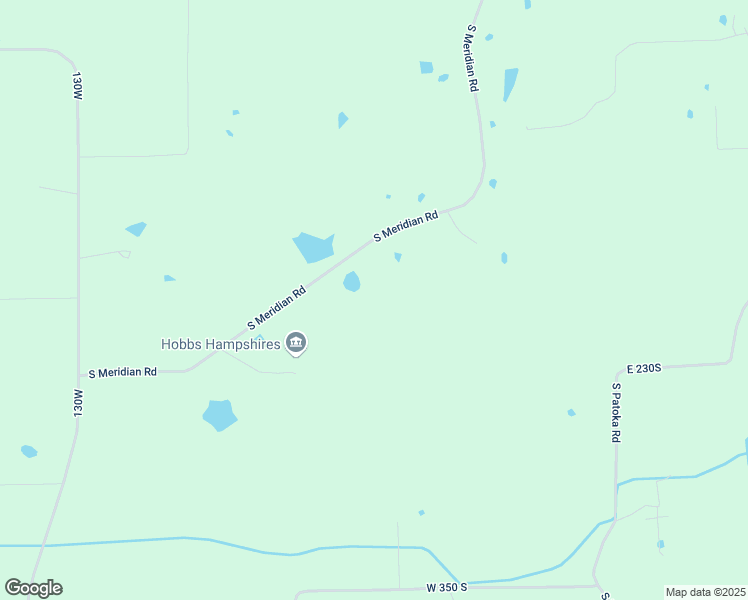 map of restaurants, bars, coffee shops, grocery stores, and more near 2750 South Meridian Road in Jasper
