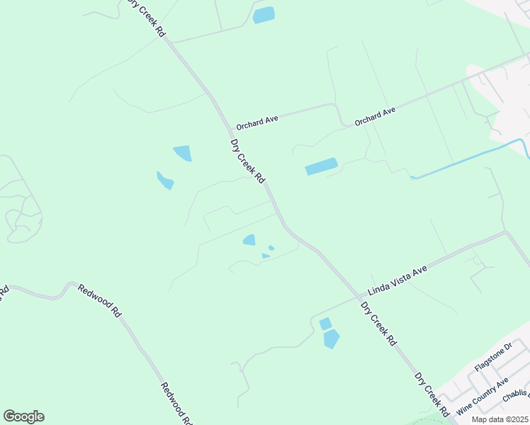 map of restaurants, bars, coffee shops, grocery stores, and more near 3163 Dry Creek Road in Napa