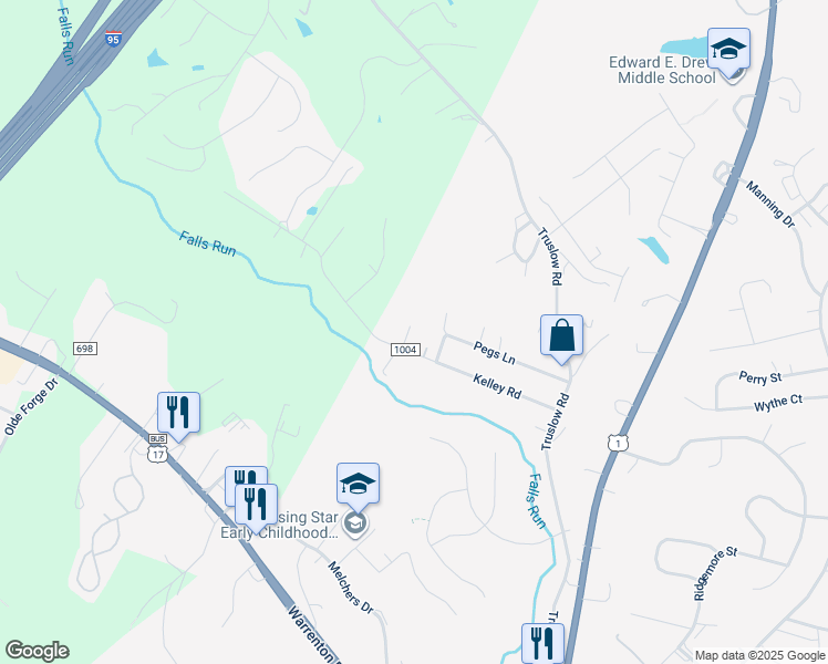 map of restaurants, bars, coffee shops, grocery stores, and more near 19 Limox Lane in Falmouth
