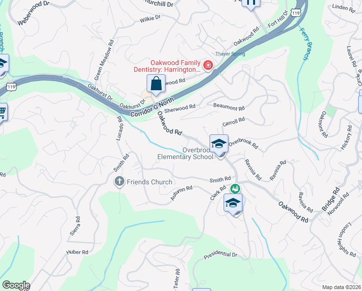 map of restaurants, bars, coffee shops, grocery stores, and more near 98 Briar Hill Road in Charleston