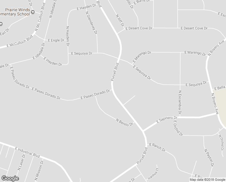 map of restaurants, bars, coffee shops, grocery stores, and more near 371 Purcell Boulevard in Pueblo West