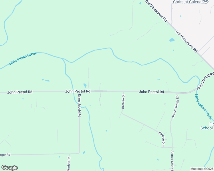 map of restaurants, bars, coffee shops, grocery stores, and more near 8034 John Pectol Road in Georgetown