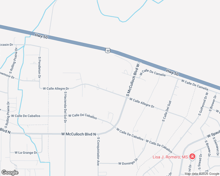 map of restaurants, bars, coffee shops, grocery stores, and more near 753 West Calle Allegre Drive in Pueblo West