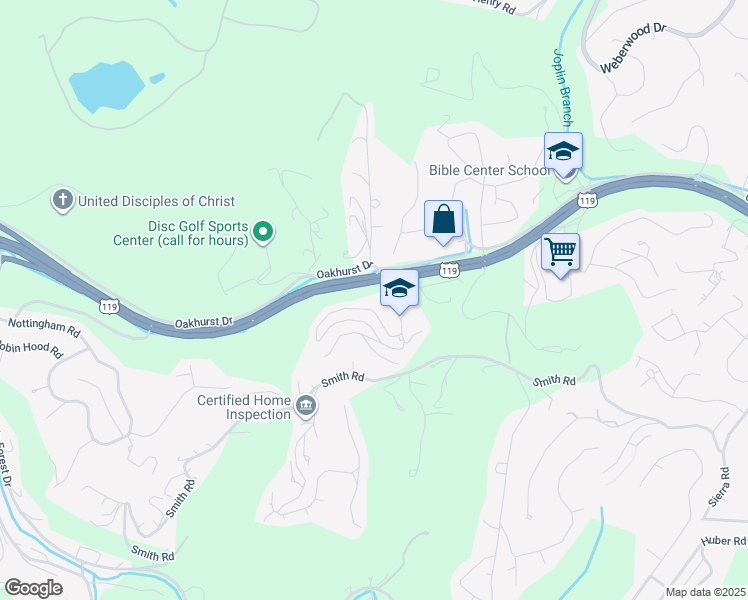 map of restaurants, bars, coffee shops, grocery stores, and more near in Charleston