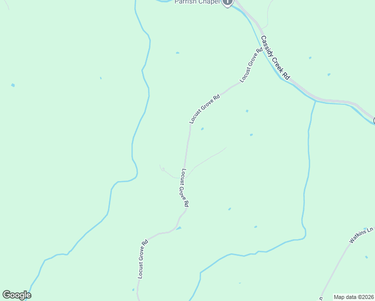 map of restaurants, bars, coffee shops, grocery stores, and more near 3160 Locust Grove Road in Carlisle