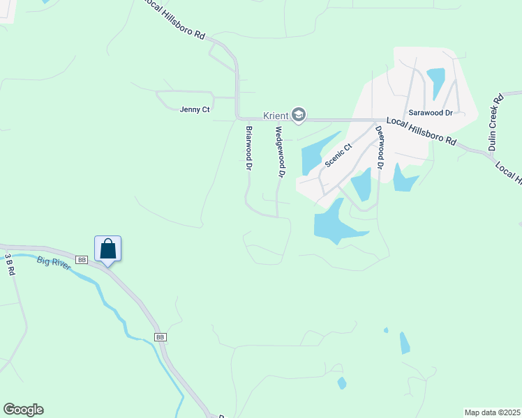 map of restaurants, bars, coffee shops, grocery stores, and more near 7408 Cedarwood Lane in Cedar Hill