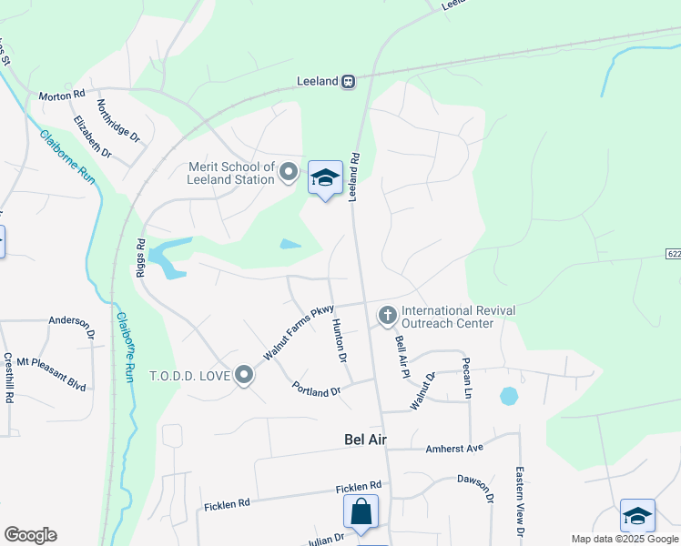 map of restaurants, bars, coffee shops, grocery stores, and more near 3 Rixey Court in Fredericksburg