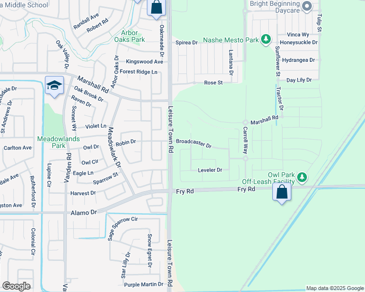 map of restaurants, bars, coffee shops, grocery stores, and more near 312 Baler Circle in Vacaville