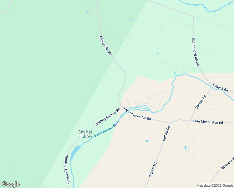 map of restaurants, bars, coffee shops, grocery stores, and more near 80 Stokesville Road in Mount Solon