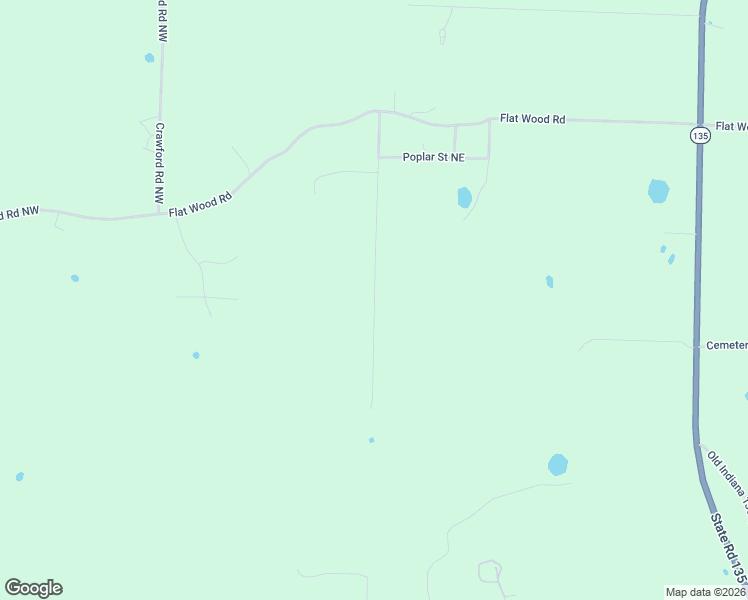 map of restaurants, bars, coffee shops, grocery stores, and more near 9517 Church Road Northeast in New Salisbury
