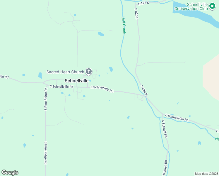 map of restaurants, bars, coffee shops, grocery stores, and more near 8207 East Schnellville Road in Birdseye