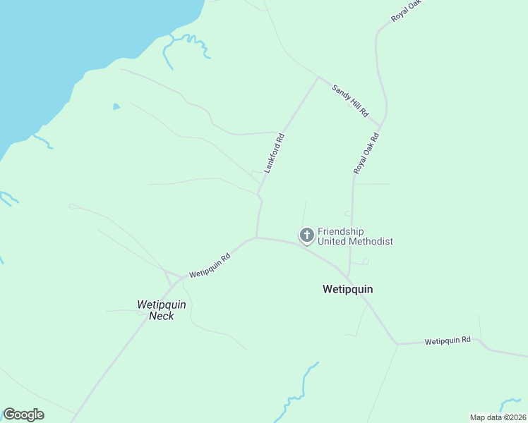 map of restaurants, bars, coffee shops, grocery stores, and more near 5261 Lankford Road in Quantico