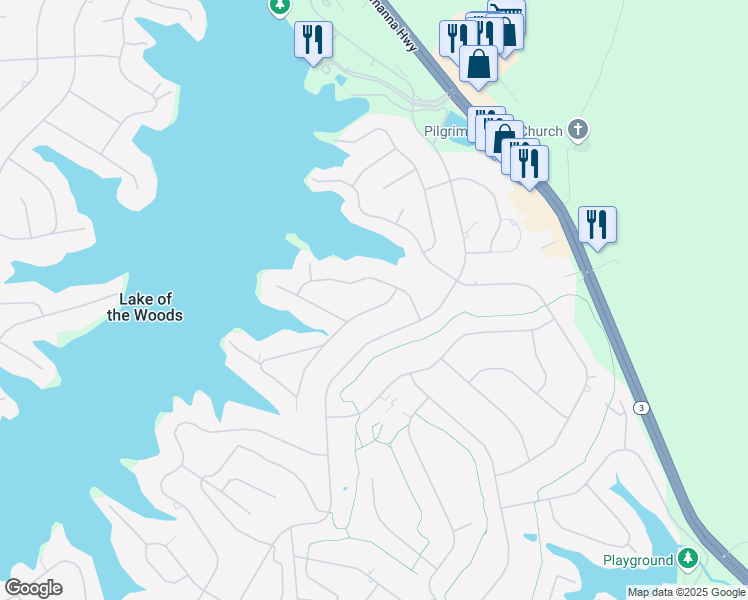 map of restaurants, bars, coffee shops, grocery stores, and more near 110 Edgehill Drive in Locust Grove