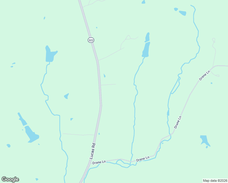 map of restaurants, bars, coffee shops, grocery stores, and more near 1226 Lucas Road in Smithfield
