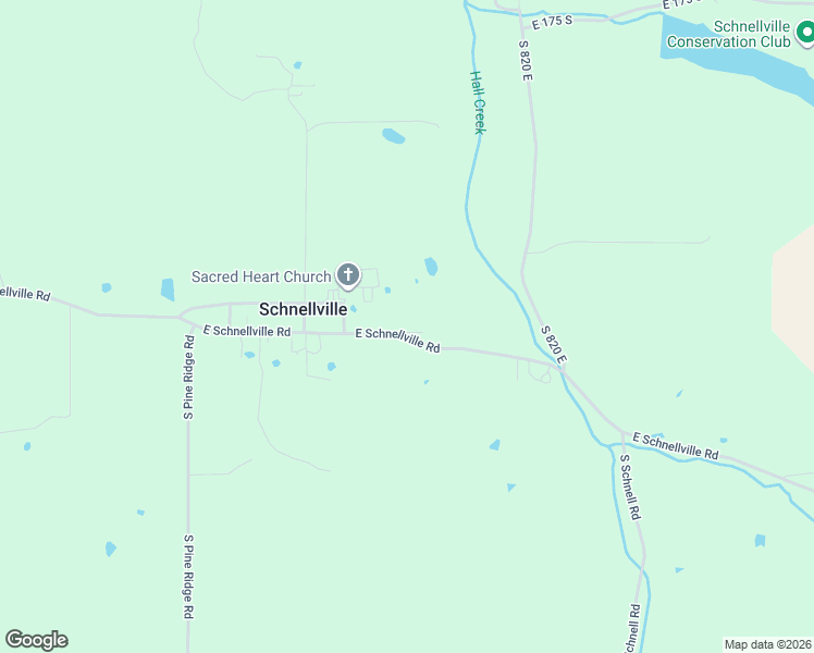 map of restaurants, bars, coffee shops, grocery stores, and more near 8182 East Schnellville Road in Birdseye