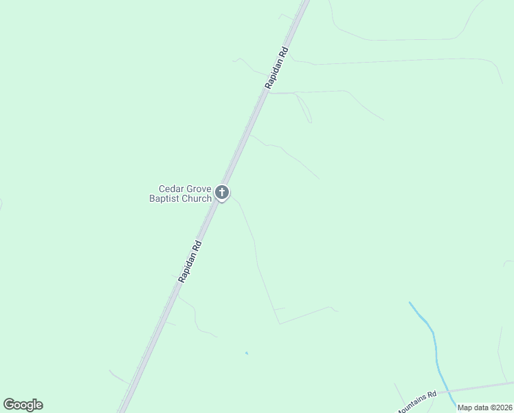 map of restaurants, bars, coffee shops, grocery stores, and more near 11059 Wilhoite Lane in Rapidan