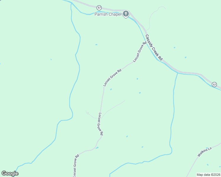 map of restaurants, bars, coffee shops, grocery stores, and more near 3160 Locust Grove Road in Carlisle