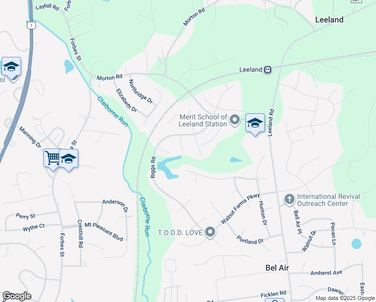 map of restaurants, bars, coffee shops, grocery stores, and more near 11 Edwin Court in Fredericksburg
