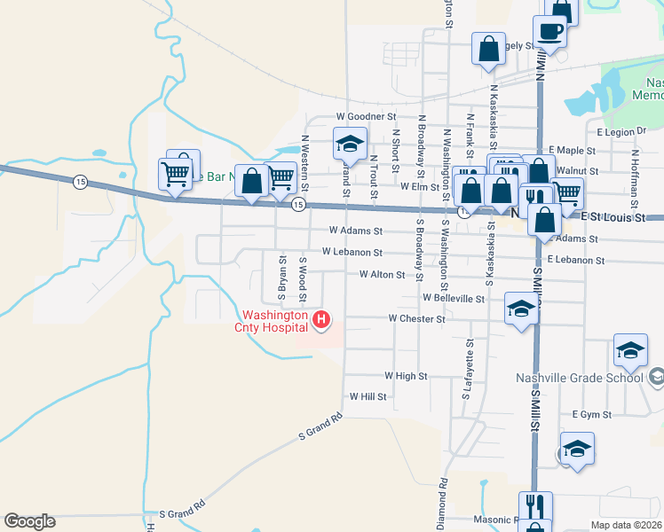 map of restaurants, bars, coffee shops, grocery stores, and more near 789 West Alton Street in Nashville
