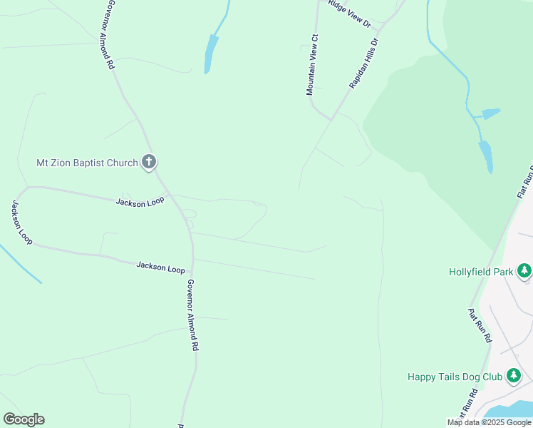 map of restaurants, bars, coffee shops, grocery stores, and more near 4345 Governor Almond Road in Locust Grove