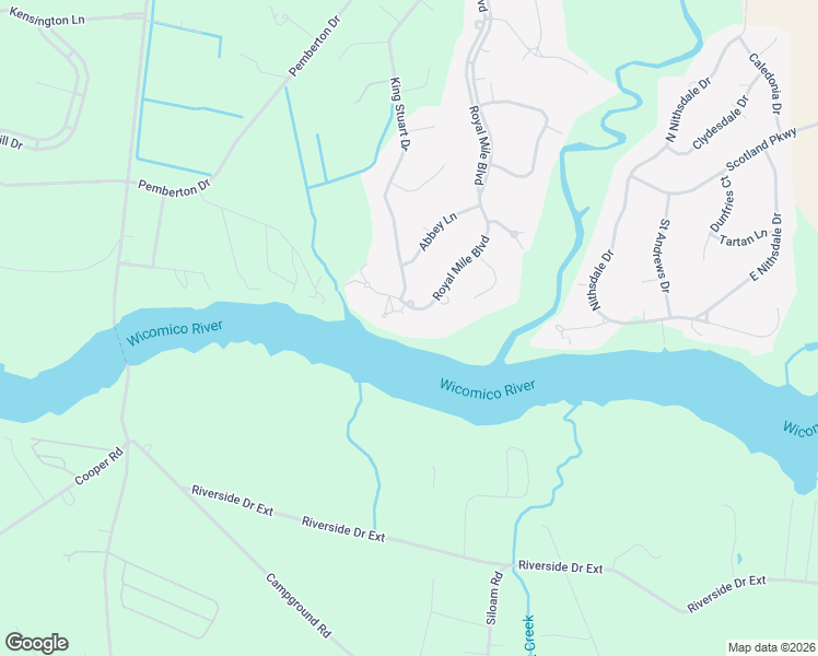 map of restaurants, bars, coffee shops, grocery stores, and more near 5411 Royal Mile Boulevard in Salisbury