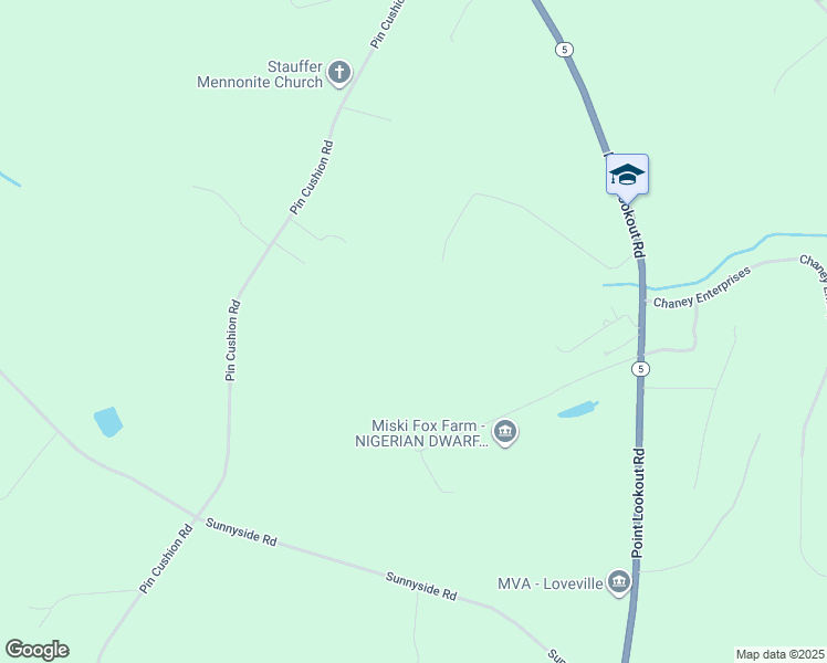 map of restaurants, bars, coffee shops, grocery stores, and more near in Loveville