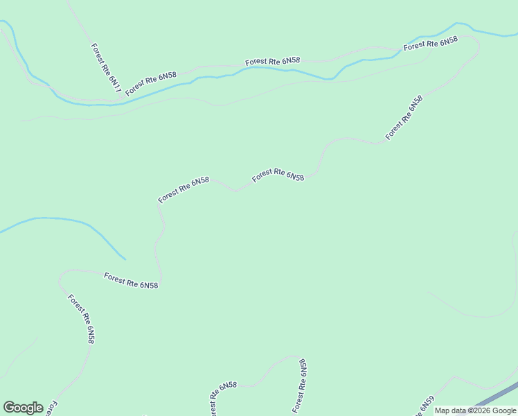 map of restaurants, bars, coffee shops, grocery stores, and more near Forest Route 6N58 in Arnold