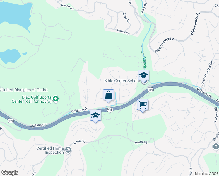 map of restaurants, bars, coffee shops, grocery stores, and more near 1212 Lyndale Drive in Charleston