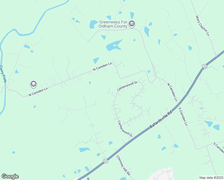 map of restaurants, bars, coffee shops, grocery stores, and more near 5932 Centerwood Court in Crestwood