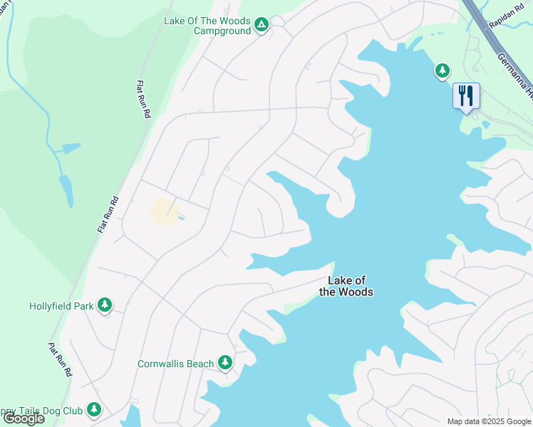 map of restaurants, bars, coffee shops, grocery stores, and more near 108 Sunset Court in Locust Grove