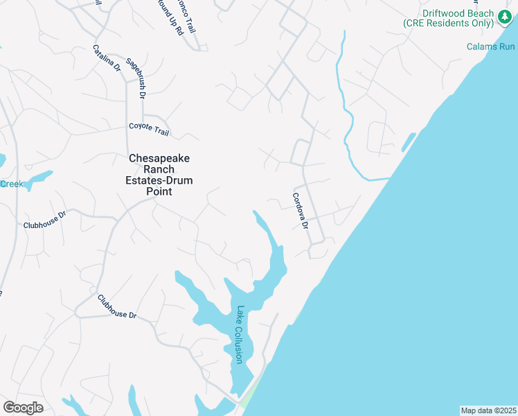 map of restaurants, bars, coffee shops, grocery stores, and more near 12742 Mescalaro Lane in Lusby