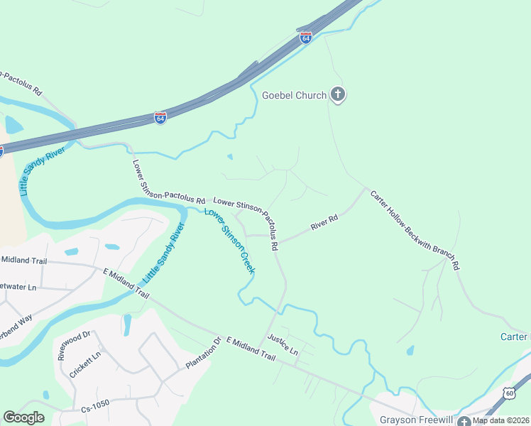 map of restaurants, bars, coffee shops, grocery stores, and more near 119 Valleyview Road in Grayson