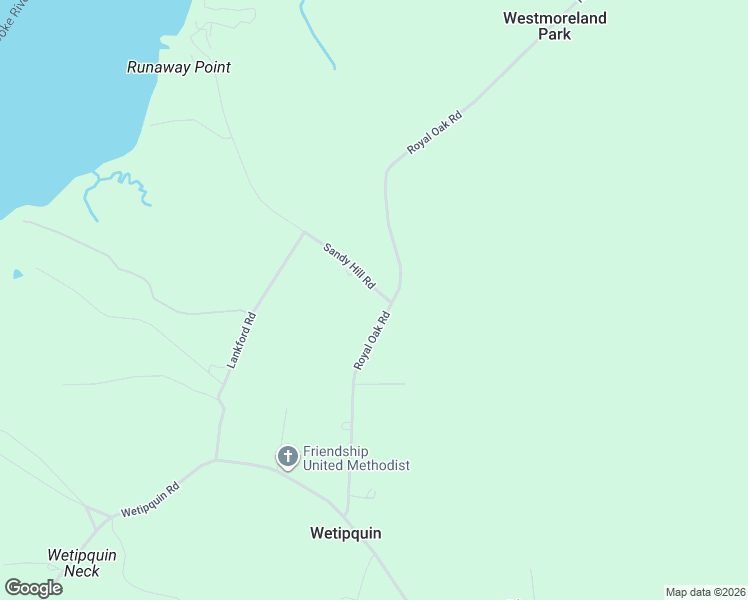 map of restaurants, bars, coffee shops, grocery stores, and more near 5438 Sandy Hill Road in Quantico