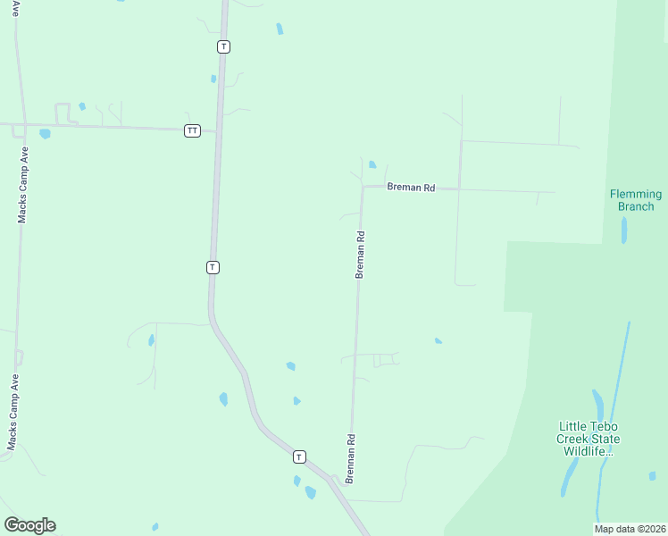 map of restaurants, bars, coffee shops, grocery stores, and more near 23867 Brennan Road in Warsaw