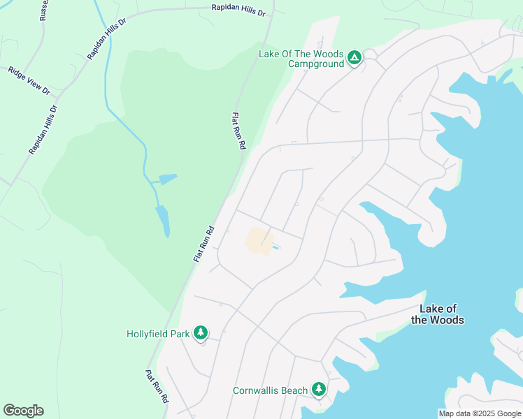 map of restaurants, bars, coffee shops, grocery stores, and more near 115 Parliament Street in Locust Grove