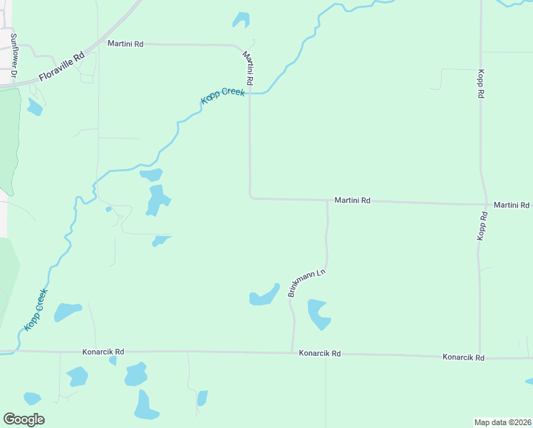 map of restaurants, bars, coffee shops, grocery stores, and more near 5926 Martini Road in Waterloo