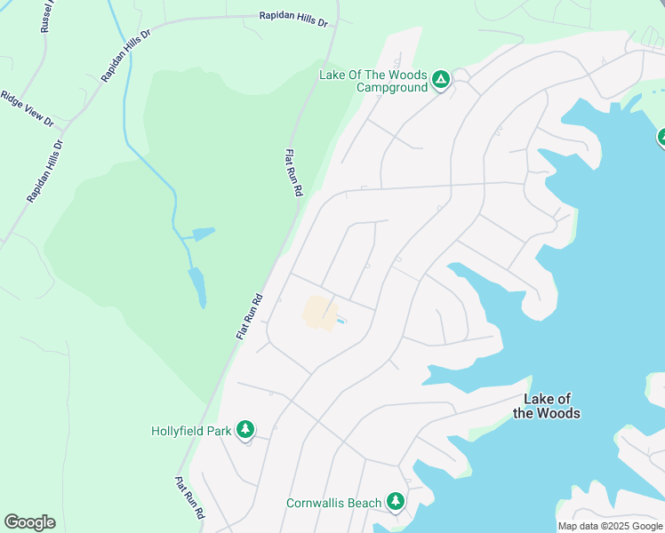 map of restaurants, bars, coffee shops, grocery stores, and more near 106 Parliament Street in Locust Grove