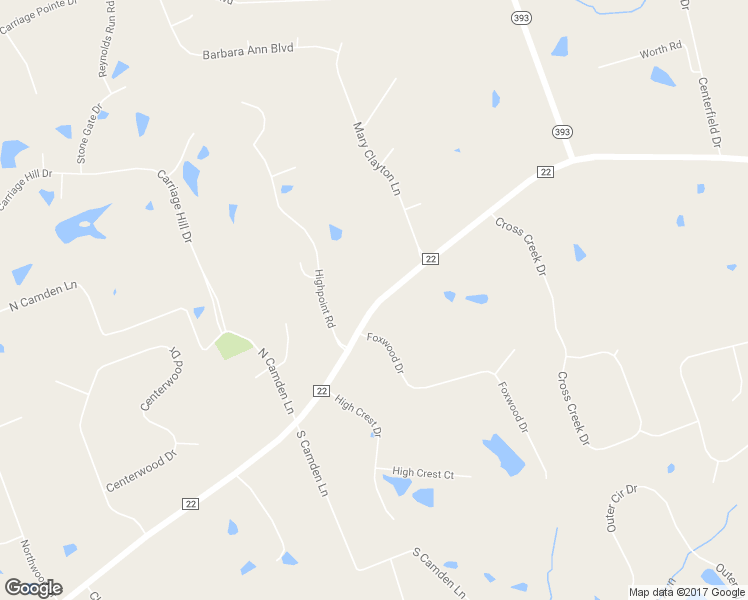 map of restaurants, bars, coffee shops, grocery stores, and more near 3701 State Highway 22 in Crestwood