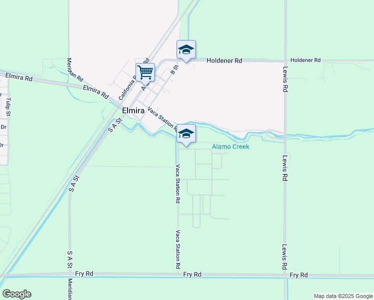 map of restaurants, bars, coffee shops, grocery stores, and more near in Elmira