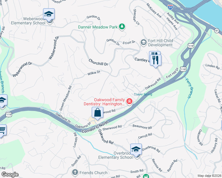 map of restaurants, bars, coffee shops, grocery stores, and more near 166 Ellison Road in Charleston