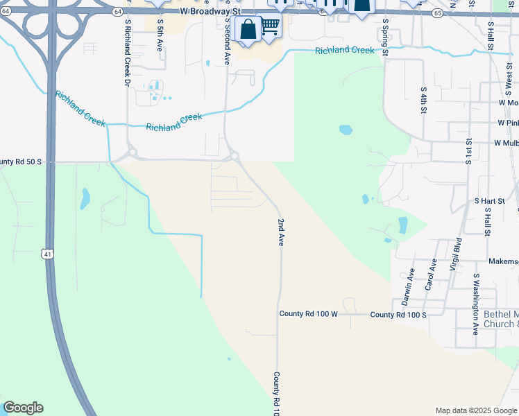 map of restaurants, bars, coffee shops, grocery stores, and more near in Princeton