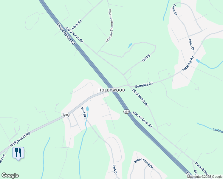 map of restaurants, bars, coffee shops, grocery stores, and more near in St. Mary's County