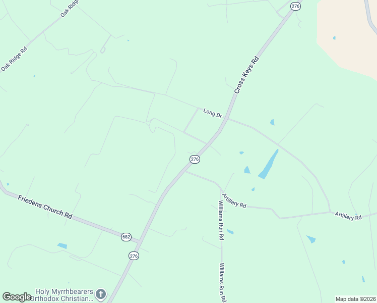 map of restaurants, bars, coffee shops, grocery stores, and more near 4148 Cross Keys Road in Mount Crawford