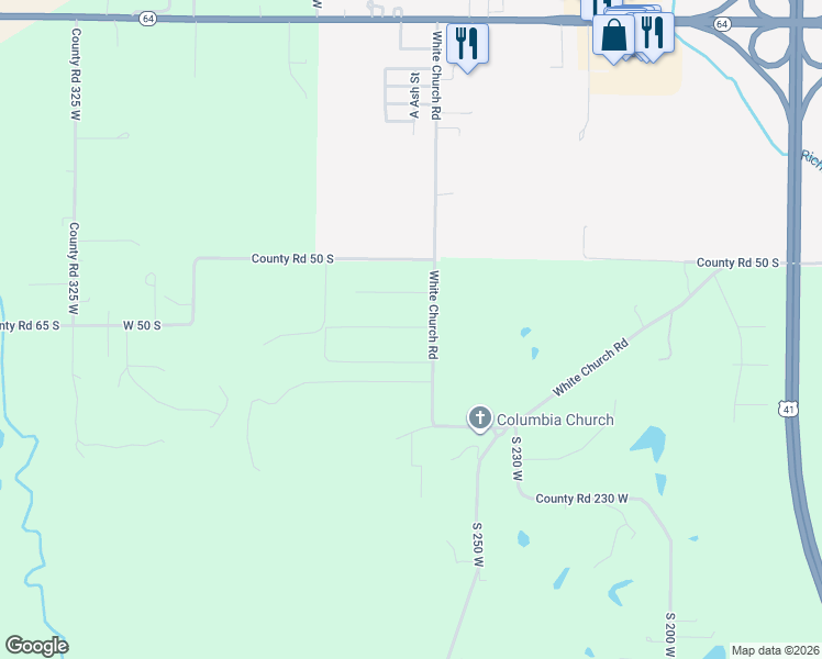 map of restaurants, bars, coffee shops, grocery stores, and more near 743 White Church Road in Princeton