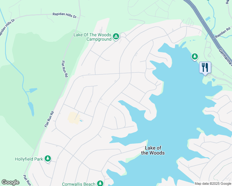 map of restaurants, bars, coffee shops, grocery stores, and more near 1002 Lakeview Parkway in Locust Grove